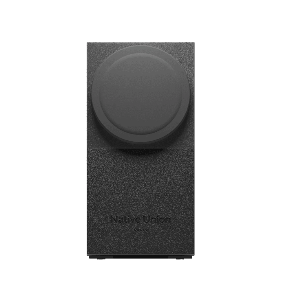 Зарядний пристрій Native Union Rise 3-in-1 Qi2 Black (RS-3IN1-BLK-INT)