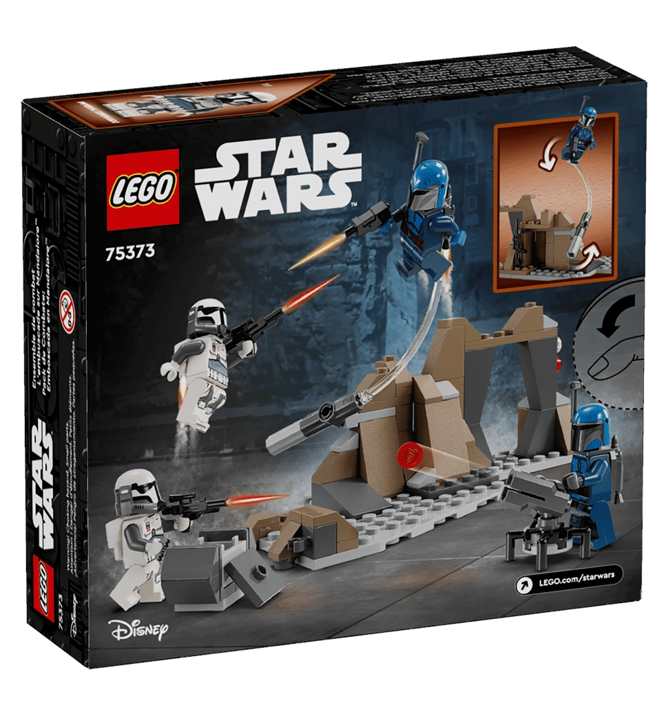 Конструктор LEGO Star Wars Бойовий комплект «Засідка на Мандалорі»