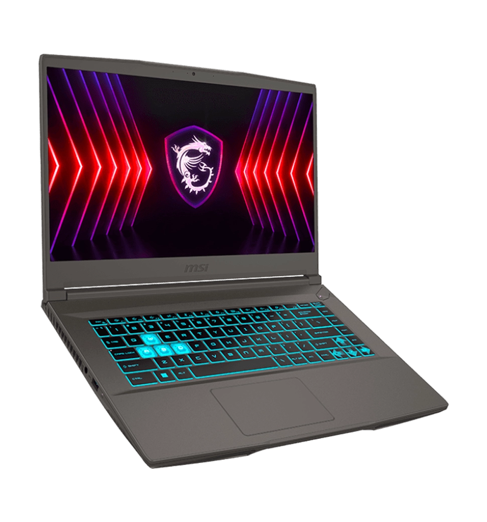 Ноутбук 15.6" MSI Thin 15 (B12UCX-1837XUA)/Intel i7-12650H/16GB/512 SSD/RTX2050-4/DOS/Black