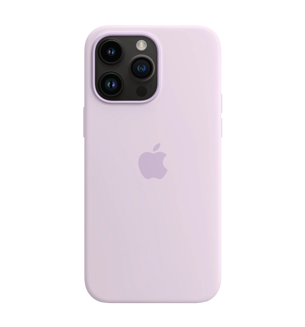 Чохол Силіконовий iPhone 14 Pro Max Silicone Case with MagSafe Lilac (MPTW3) — фото 4