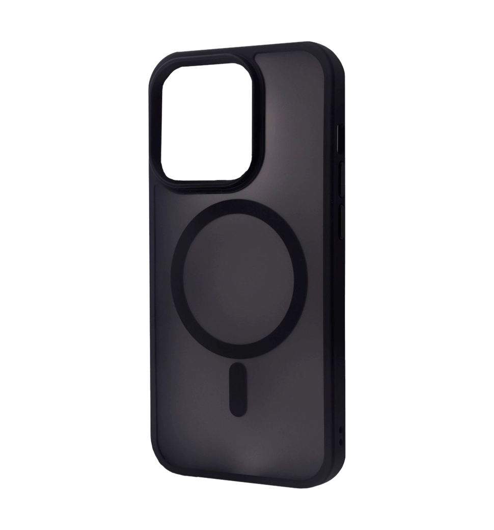 Чохол WAVE Matte Insane Case with MagSafe iPhone 13 black