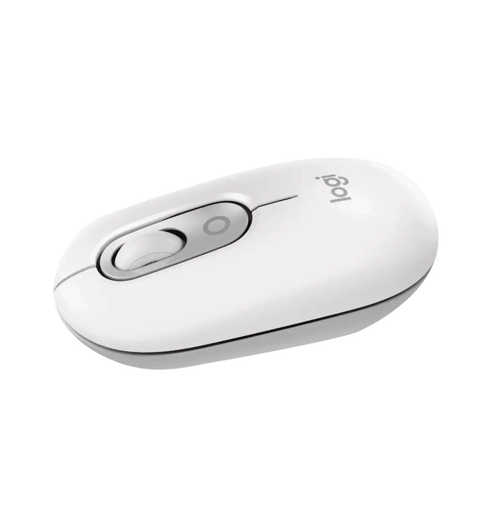 Миша LOGITECH POP Mouse with emoji - OFF-WHITE