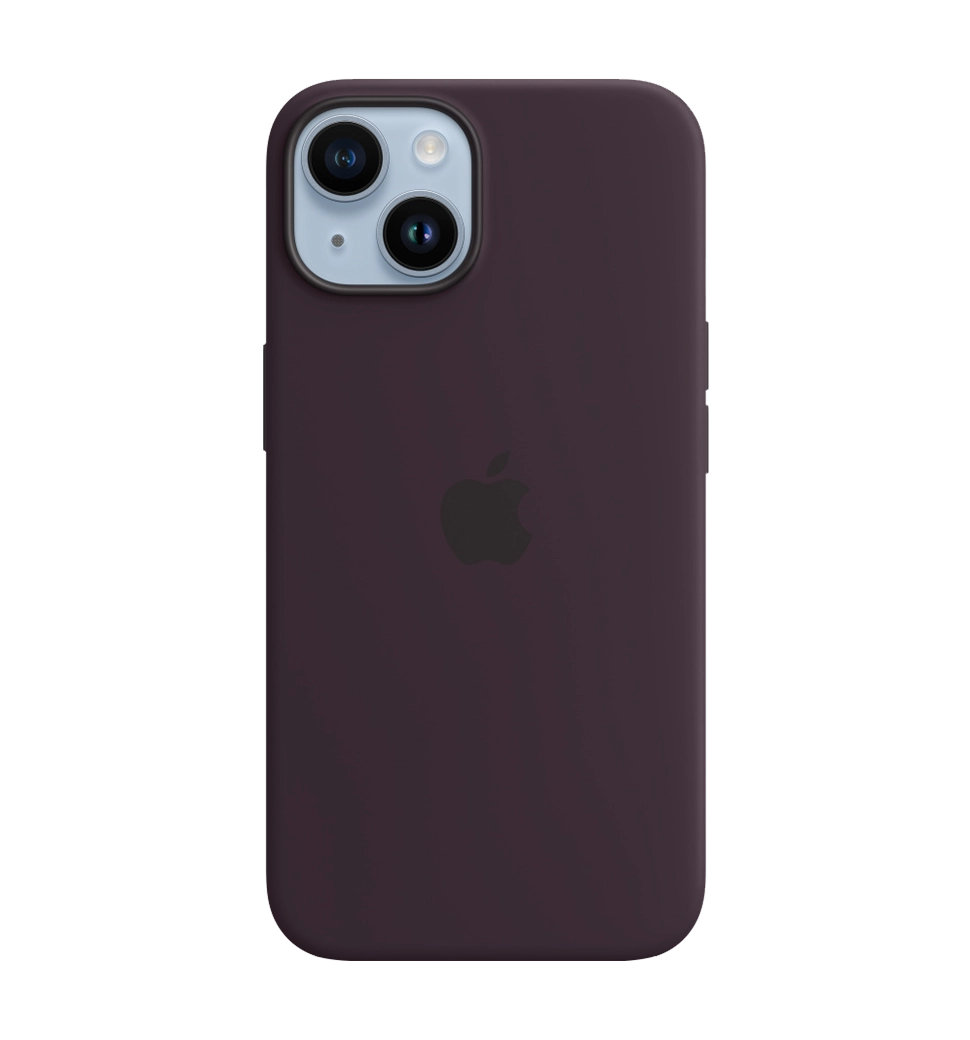 Чохол Силіконовий iPhone 14 Silicone Case with MagSafe Elderberry (MPT03) — фото 1
