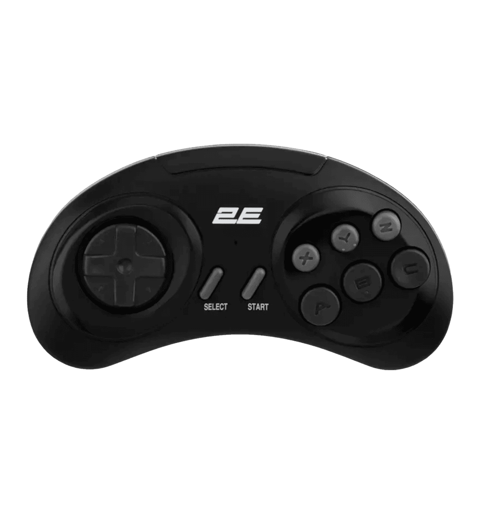 Игровая консоль 2Е 16bit HDMI (2 беспроводных геймпада, 913 игр)