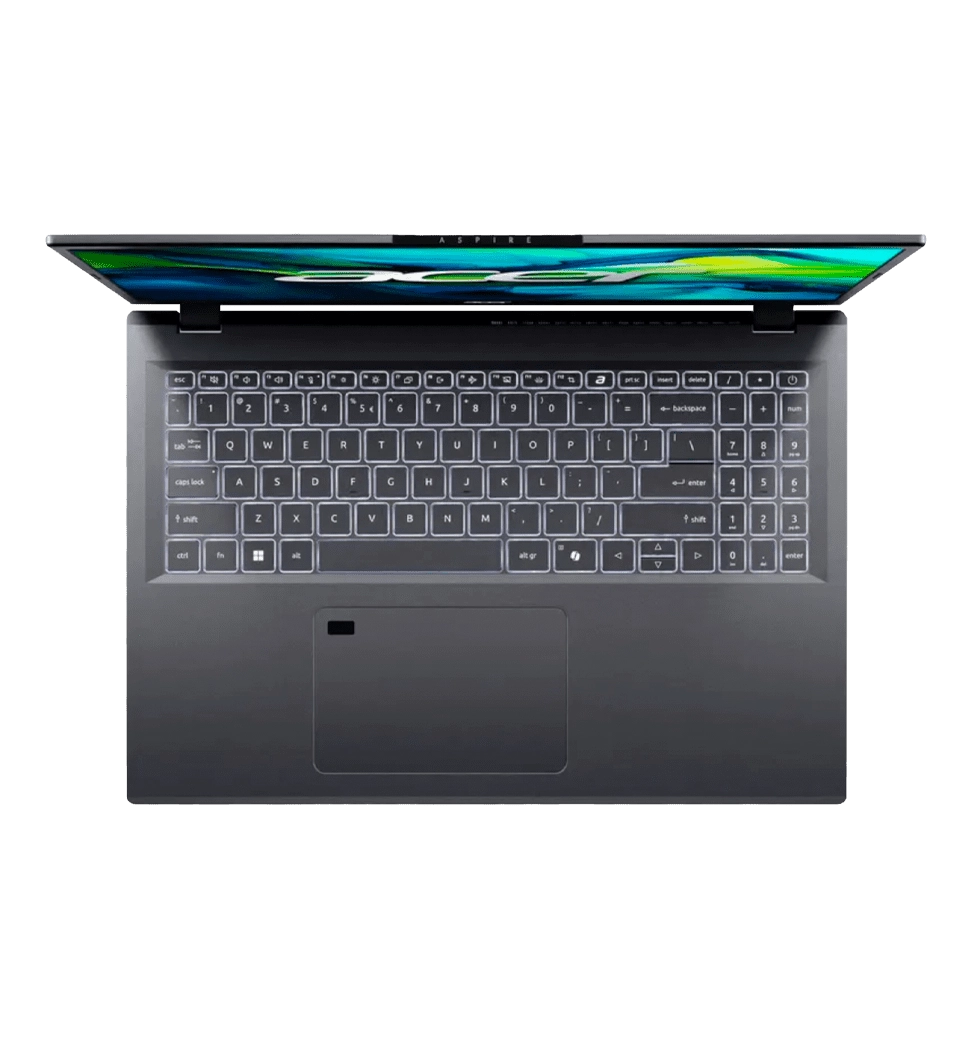 Ноутбук 16” Acer Aspire 16 A16-51GM (NX.KXPEU.003)/Intel 7-150U/16GB/1TB SSD/NVD2050-4/Linux/Grey