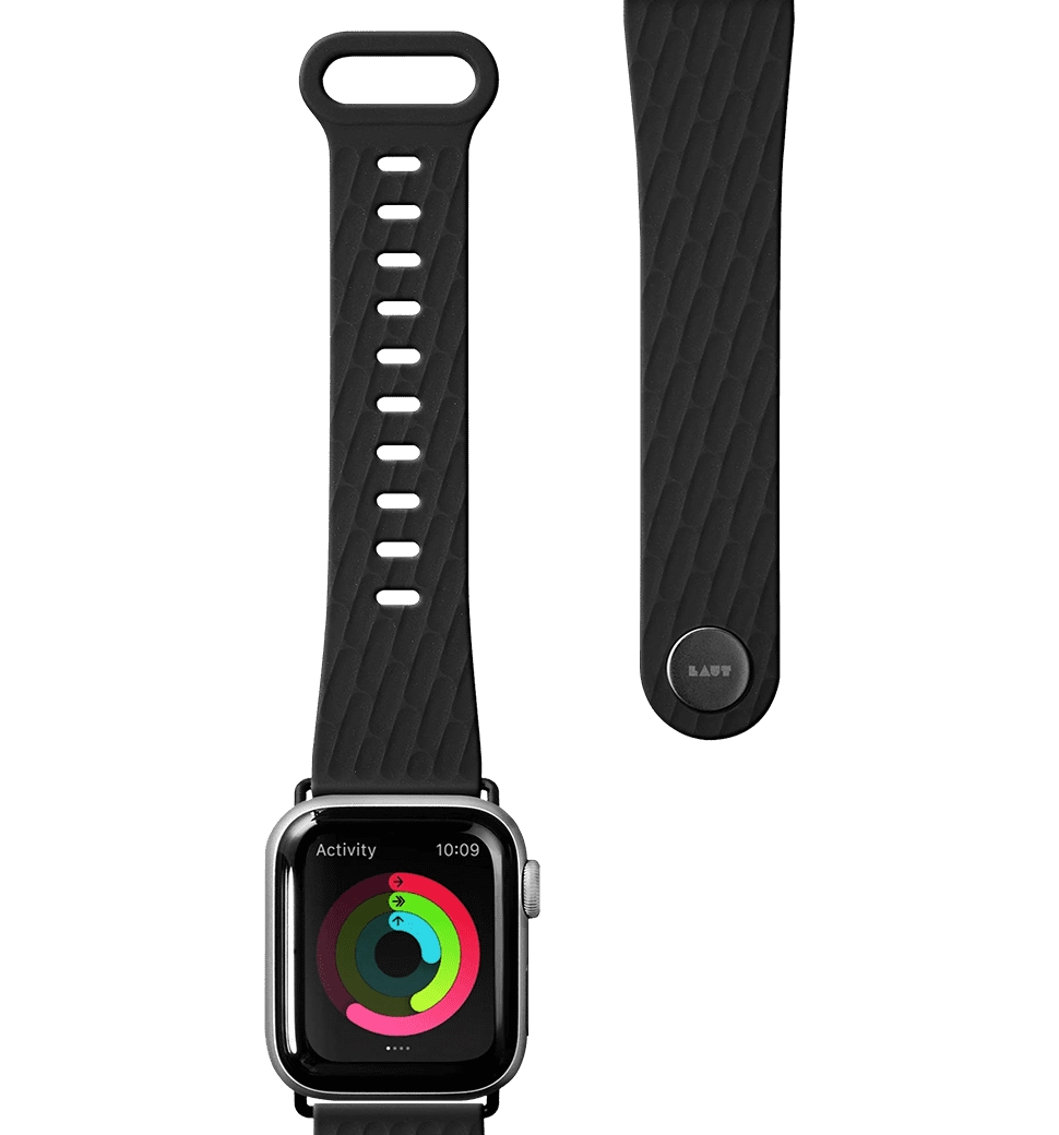 Ремешок Laut ACTIVE 2.0 Sport Apple Watch 42/44/45/49mm Black (L_AWL_A2_BK)