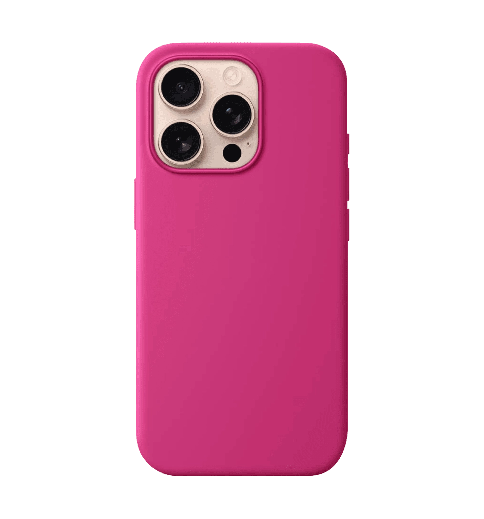 Чохол Monblan для iPhone 16 Pro Max Magnetic Silicone (Fuchsia)