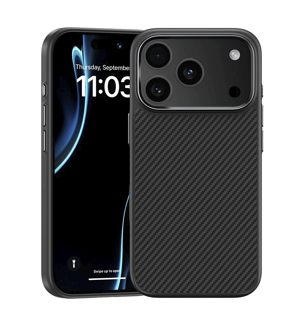 Чехол Benks Armor Air Phone Case Built with Kevlar® iP17 Pro (600D/Black)