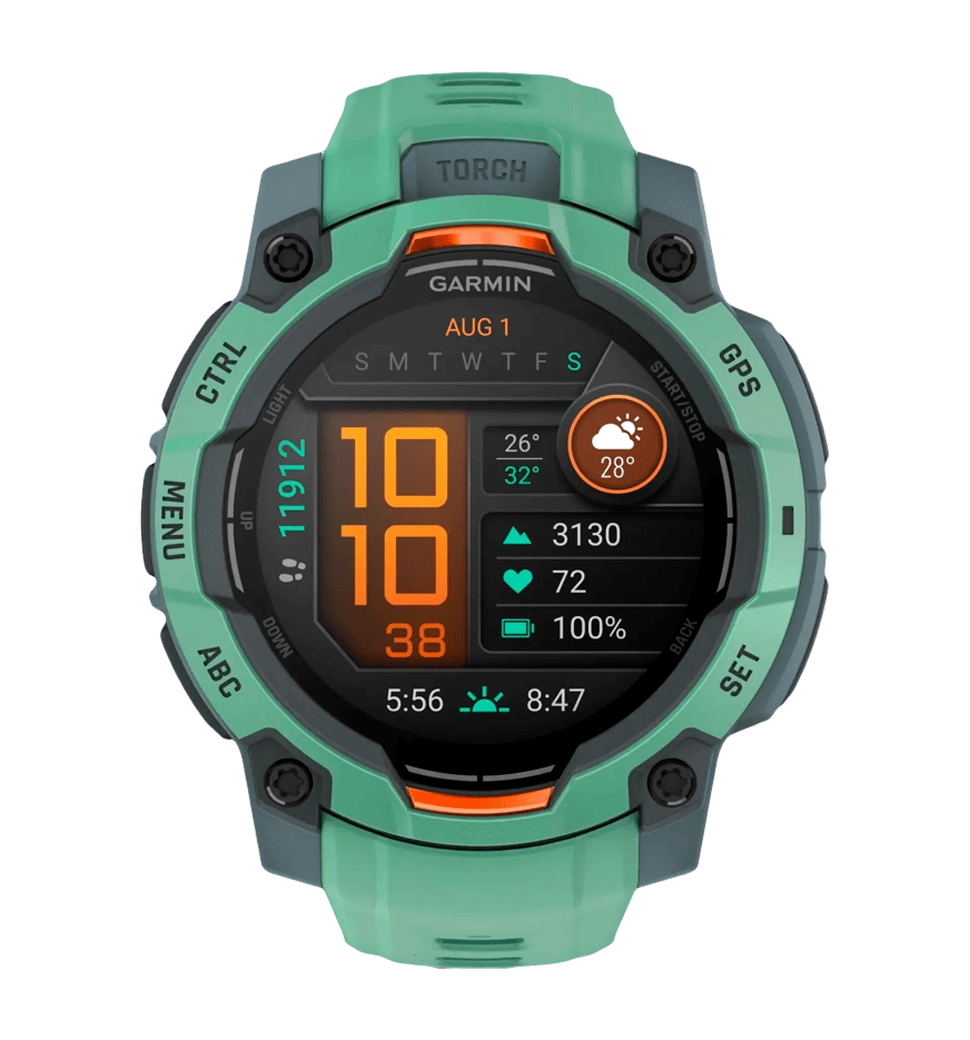 Смарт-часы Garmin Instinct 3 45mm AMOLED Neo Tropic with Neo Tropic Band (010-02936-01) UA