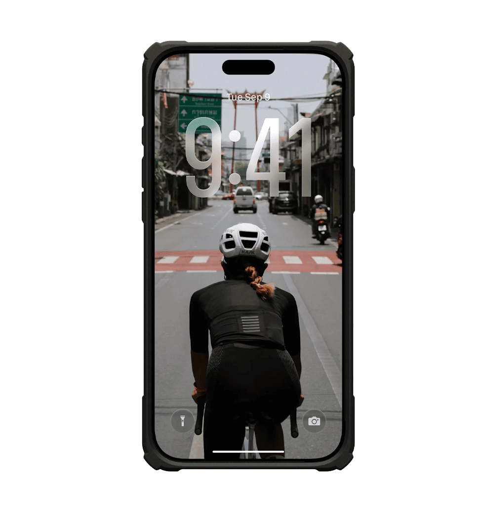 Чехол UAG для iPhone 17 Pro Max, Plasma XTE MagSafe, Black/Pop Orange