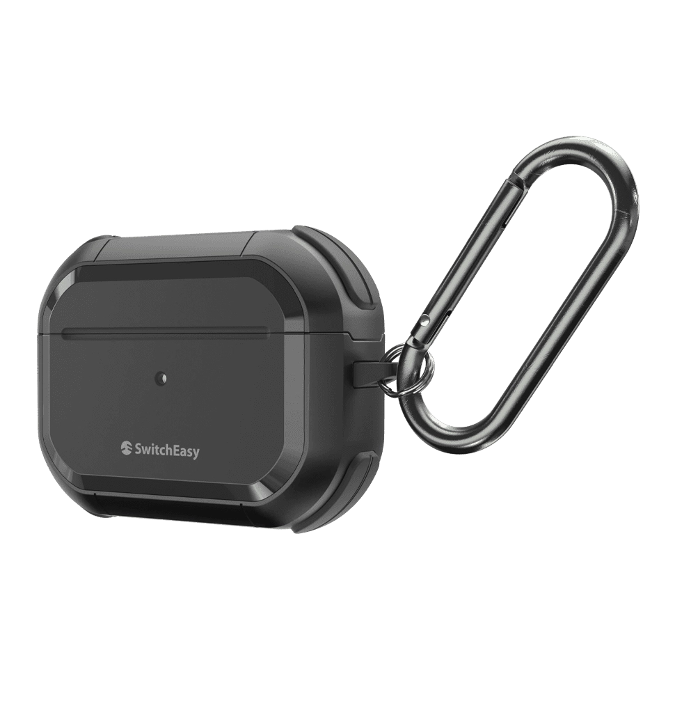 Чохол Switcheasy Defender Rugged Utility Protective Case For AirPods Pro 1/2 Black (SAPAP2092BK22)