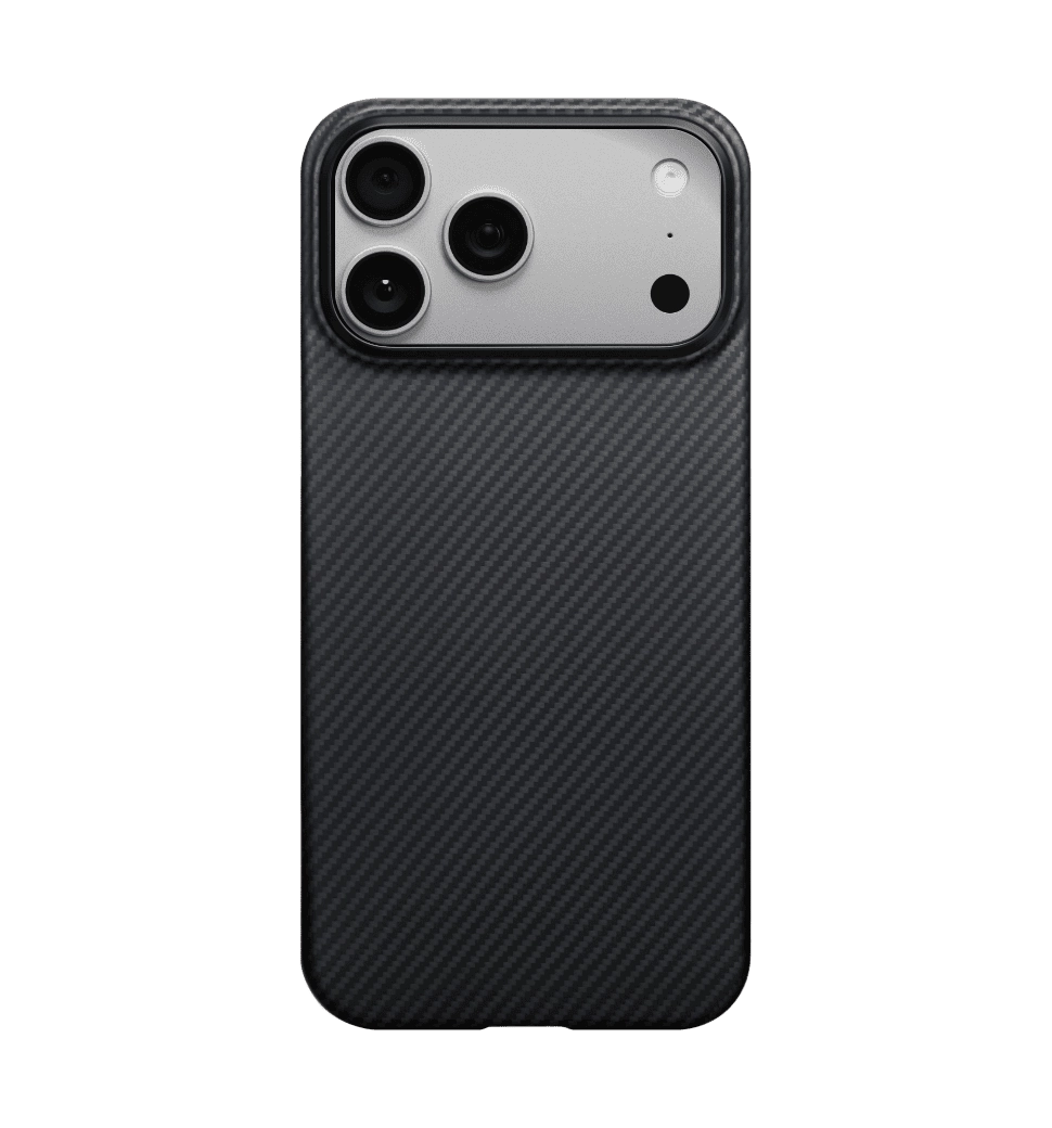 Чохол Pitaka Ultra-Slim Twill Black/Grey for iPhone 17 Pro (KI1701BP)
