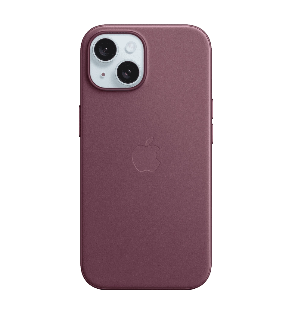Чехол iPhone 15 FineWoven Case with MagSafe - Mulberry (MT3E3)