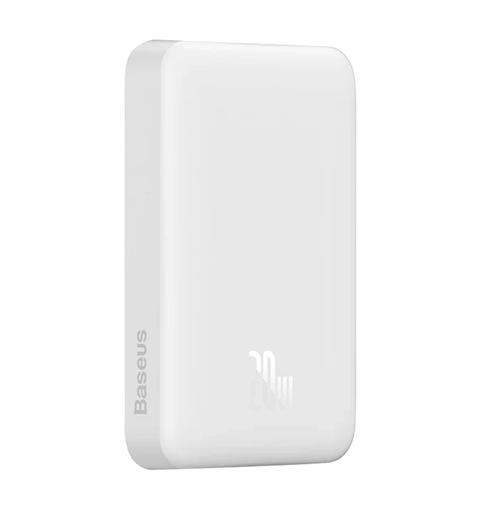 Зовнійшній акумулятор Baseus Magnetic Mini 10000mAh 20W White (PPCX030002)