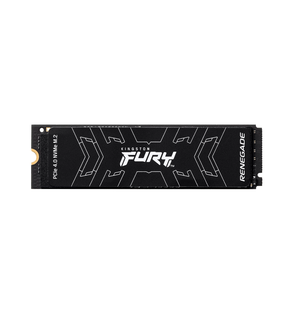 Накопичувач SSD Kingston M.2 4TB PCIe 4.0 Fury Renegade + радіатор