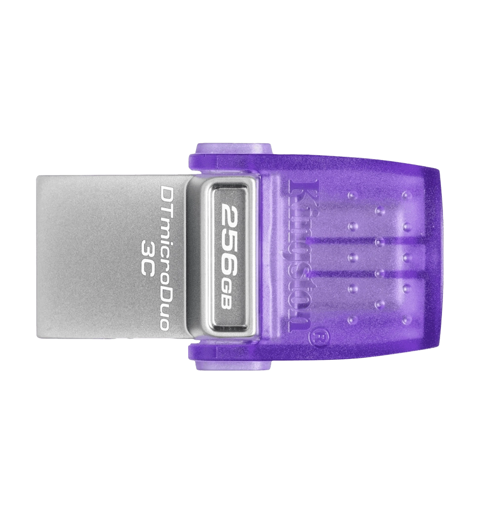 Флеш пам'ять 256GB DataTraveler microDuo 3C 200MB/ s dual USB-A + USB-C DTDUO3CG3/256GB