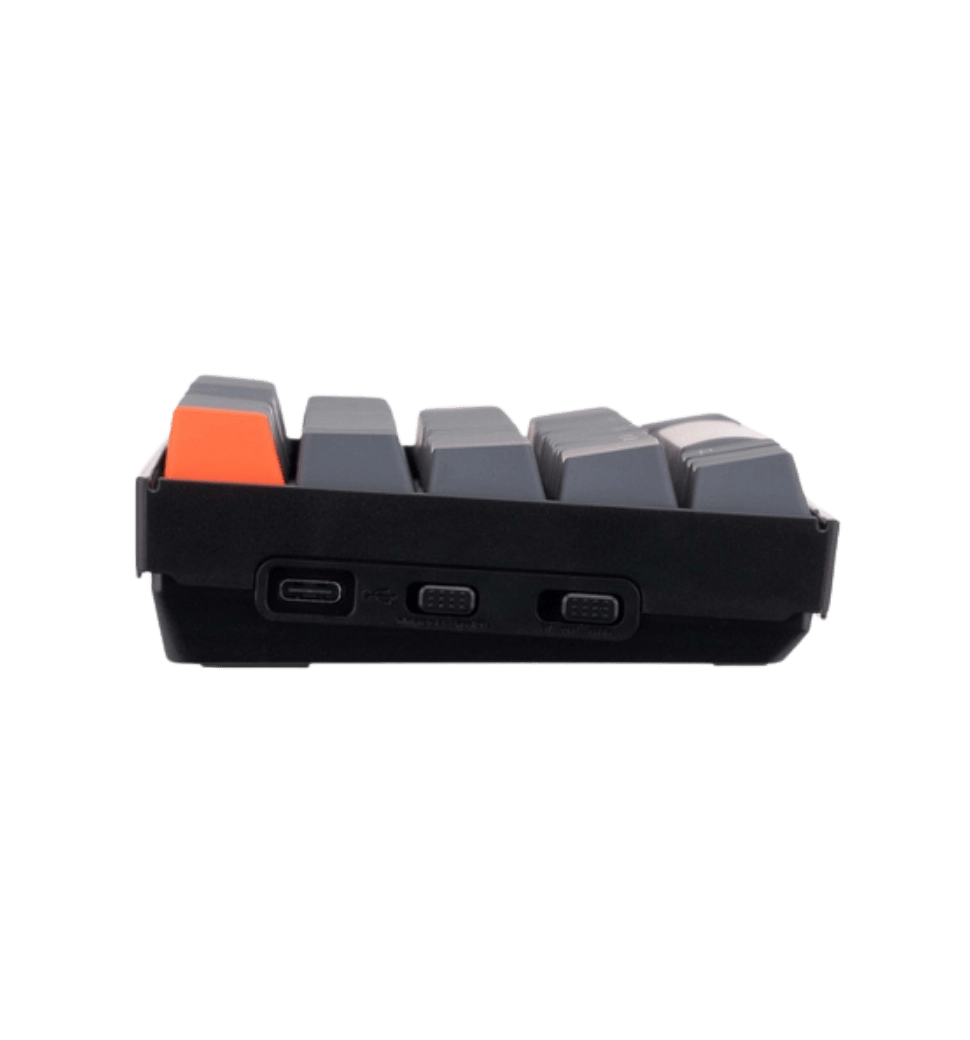 Клавиатура механическая Keychron K6 68Key, Gateron G Pro Brown, BT/USB-A, EN/UKR, White LED, черный