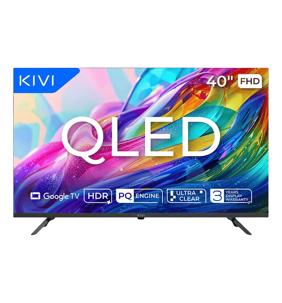 Телевізор 40", QLED, FHD, Google TV  40F820KB