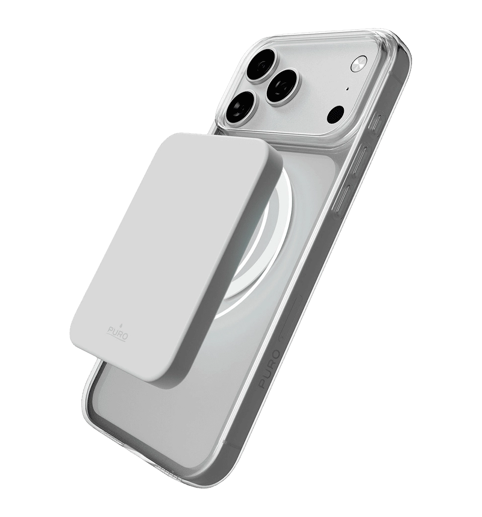Чохол Puro Cover in TPU+PC "LITE MAG" with Magsafe for iPhone 17 Pro, Тransparent PUIPC17P63LITEMAGTR