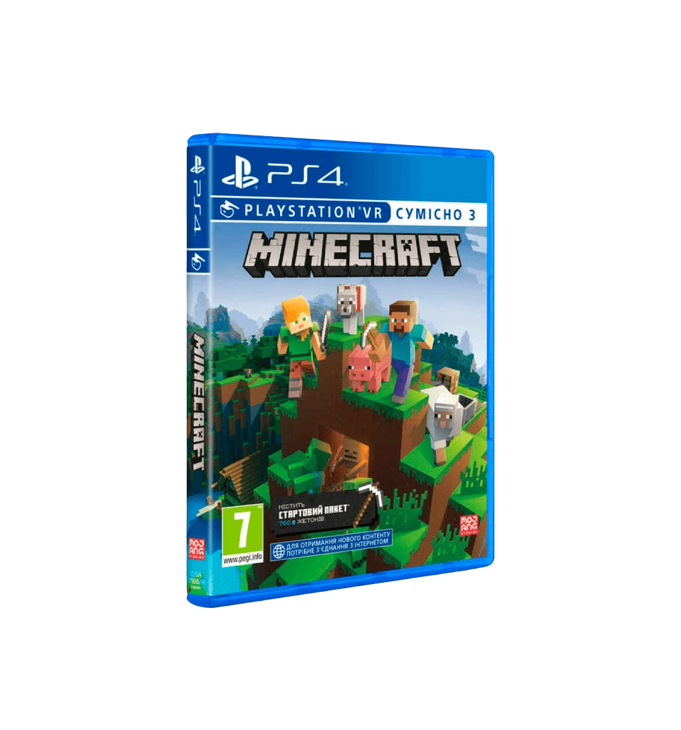 Гра консольна PS4 Minecraft, BD диск