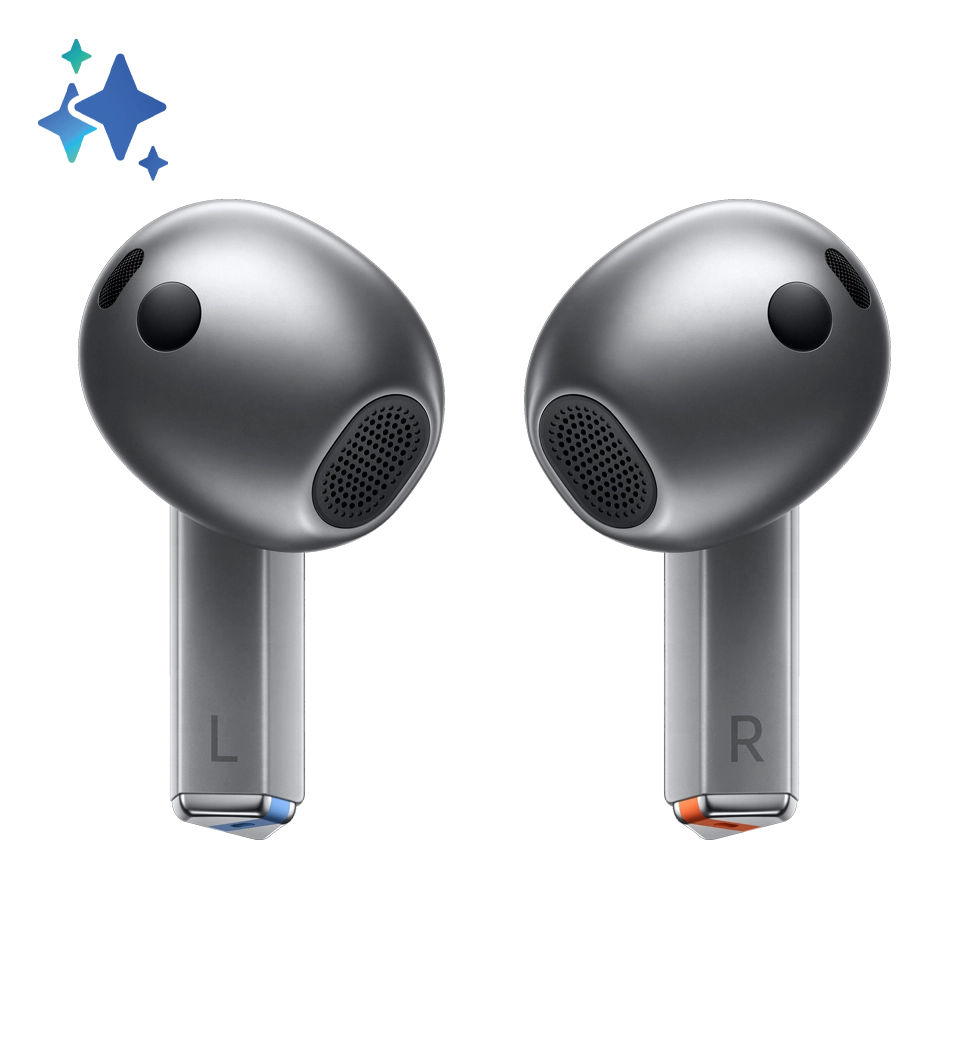 Наушники Samsung Galaxy Buds3 Silver (SM-R530NZAASEK)