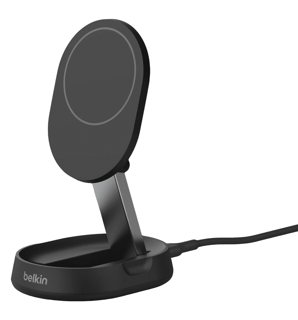 Беспроводное ЗУ Belkin Magnetic Stand Qi2,15W Black (WIA008BTBK)