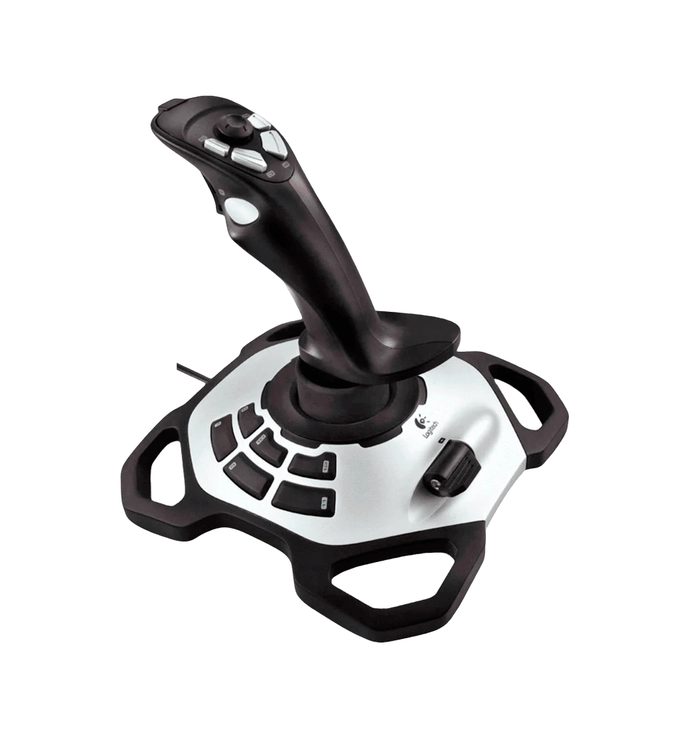 Контроллер Logitech Extreme 3D Pro Joystick - Silver/Black
