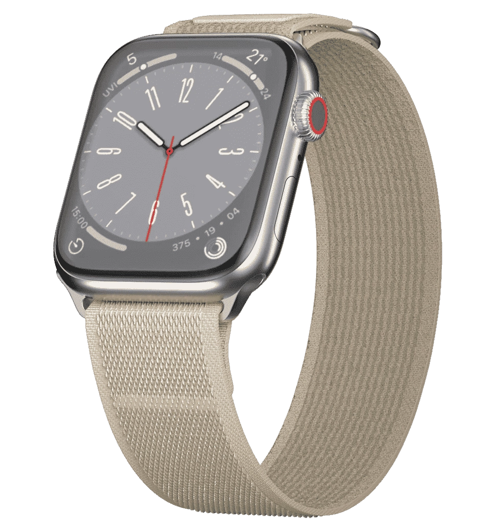 Ремешок Switcheasy Flex Woven Nylon Watch Loop 42/44/45/49mm Starlight (SAW459161SI23)