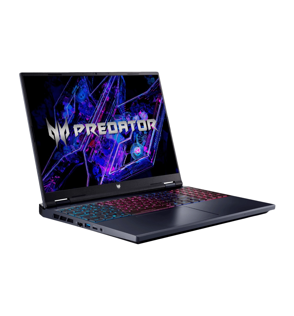 Ноутбук 16” Acer Predator Helios Neo 16 PHN16-72 (NH.QREEU.003)/Intel i9-14900HX/32GB/1TB SSD/NVD 4070-8/Linux/Grey