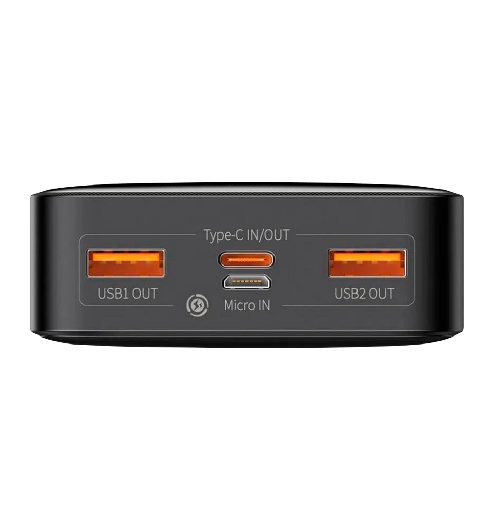Доп батерея Baseus Bipow Digital Display 20W 20000mAh Black (PPDML-M01)