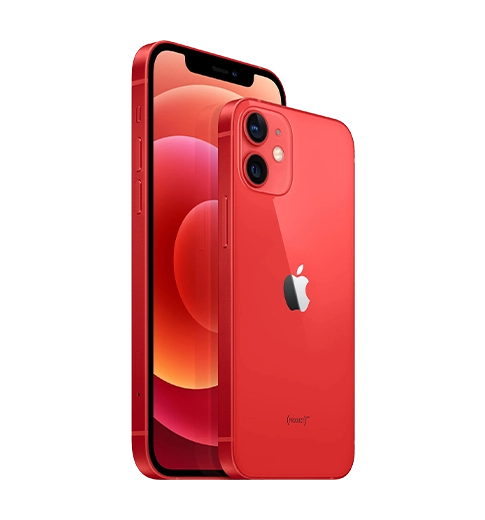 Стiльниковий телефон iPhone 12 64GB Red — фото 1