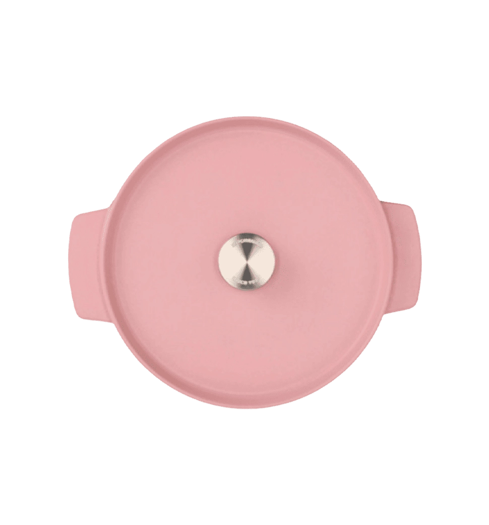 Кастрюля чугунная с крышкой KitchenAid, 26 см, 5,2 л, цв, сухая роза (CC007431-001)