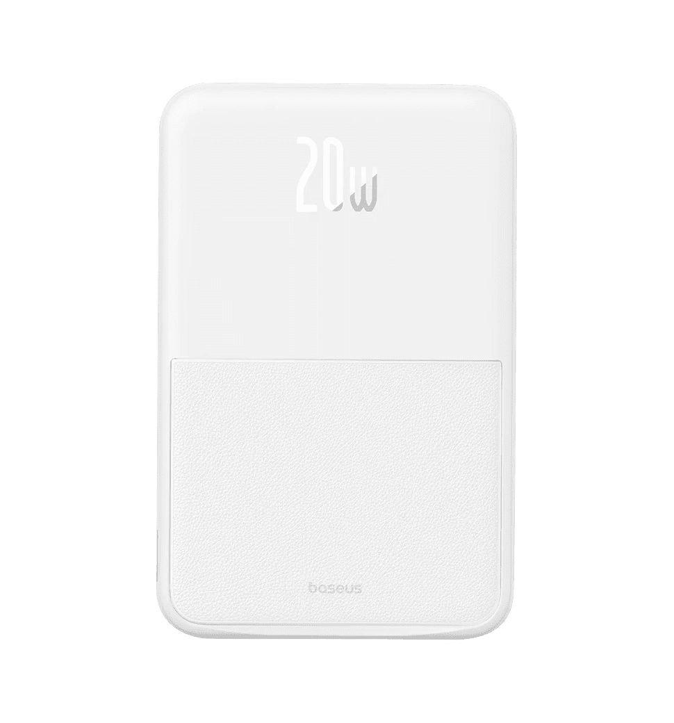 Внешний аккумулятор Baseus MagPro Magnetic Bracket 5000mAh 20W White (P10064101223-00)