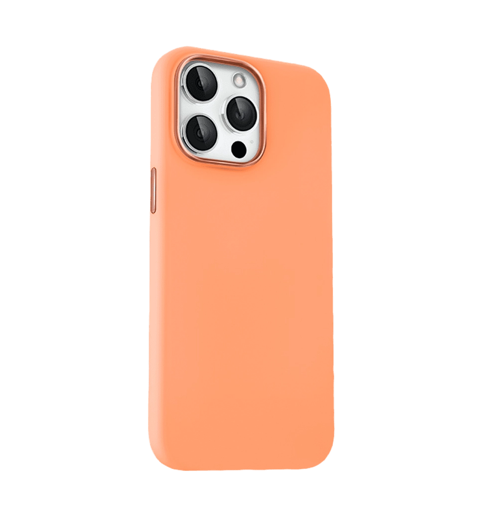 Чохол Keephone Rosana Liquid Silicone MagSafe Case for 15 orange sorbet (MC-0135ip15org)