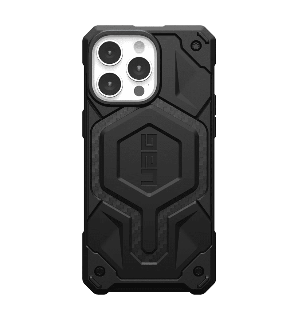Чехол UAG iPhone 15 Pro Max Monarch Pro Magsafe, Carbon Fiber (114222114242)