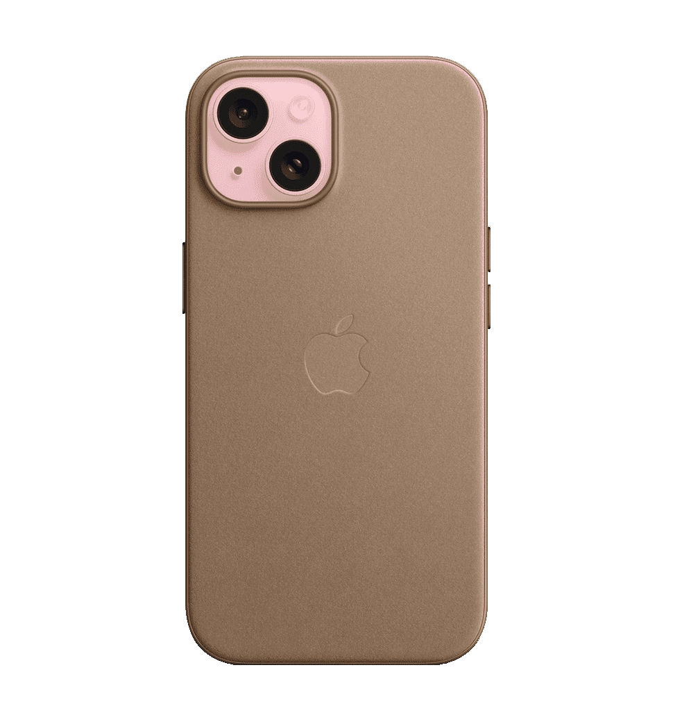 Чехол iPhone 15 Plus FineWoven Case with MagSafe - Taupe (MT473)