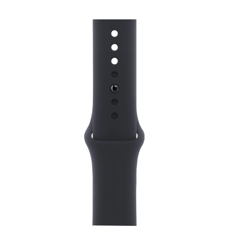 Смарт-часы Apple Watch SE (gen 2) 2023 44mm Midnight Aluminum Case with Midnight Sport Band M/L (MRE93)