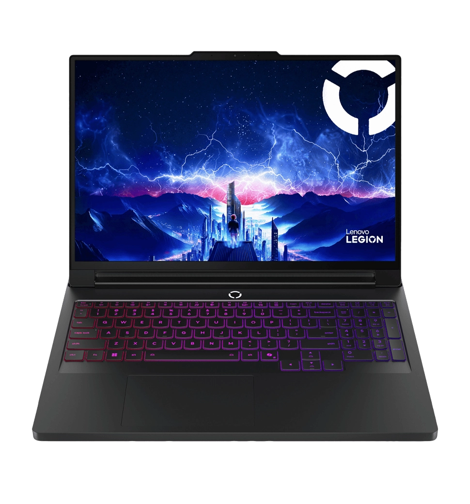 Ноутбук 16" Lenovo Legion Pro 7 16IAX10H (83F5007ARA) OLED/U9-275HX/32GB/1TB/RTX 5080 16GB/DOS/BL/Eclipse black