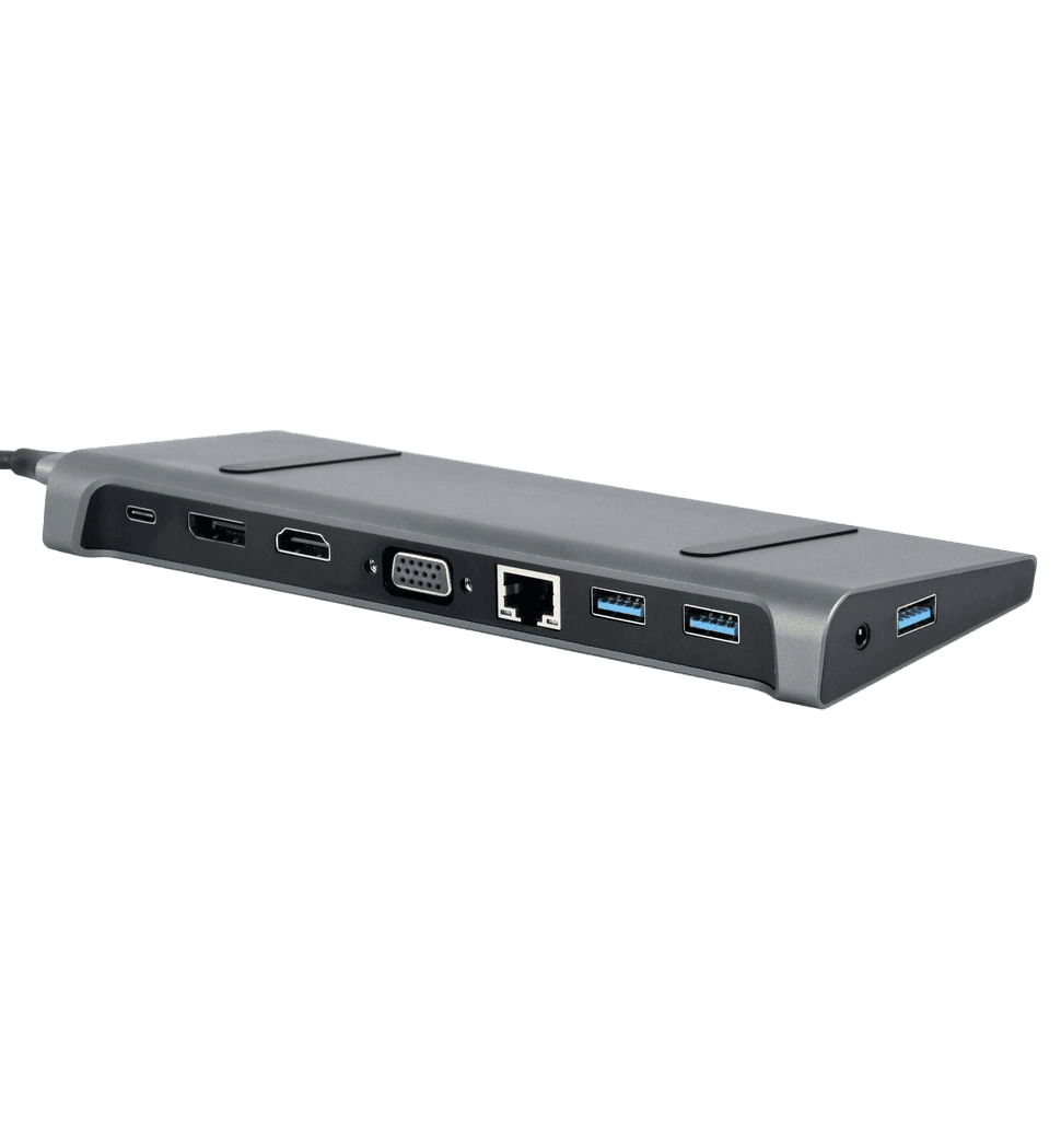Адаптер Cablexpert A-CM-COMBO9-02, USB Type-C 9-в-1