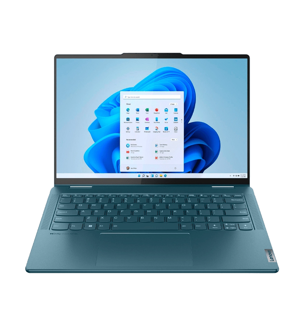 Ноутбук 14" LENOVO Yoga 7 14ARP8/AMD R7 7735U/16GB/1TB SSD/AMD Radeon Graphics/W11/Blue