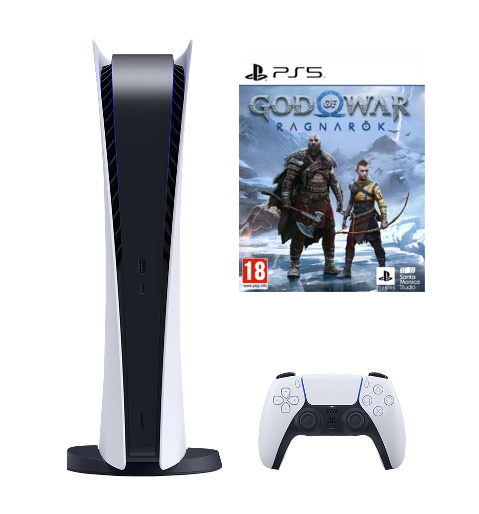 Ігрова приставка Sony PlayStation 5 Digital Edition + RAGNAROK