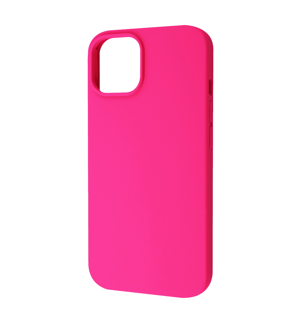Чехол WAVE Silicon Case iPhone 14 bright pink