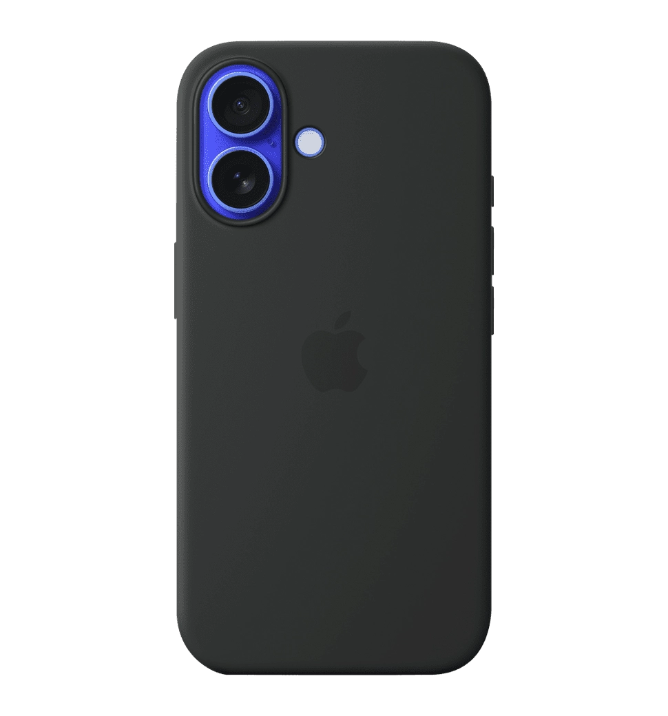 Чохол iPhone 16 Silicone Case with MagSafe - Black (MYY13)
