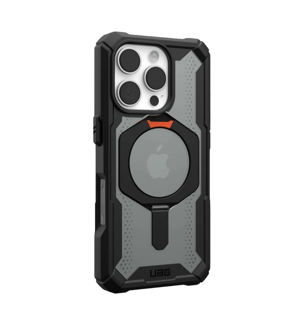 Чохол UAG для iPhone 16 Pro Max, Plasma XTE MagSafe, Black/Orange (114475114097)