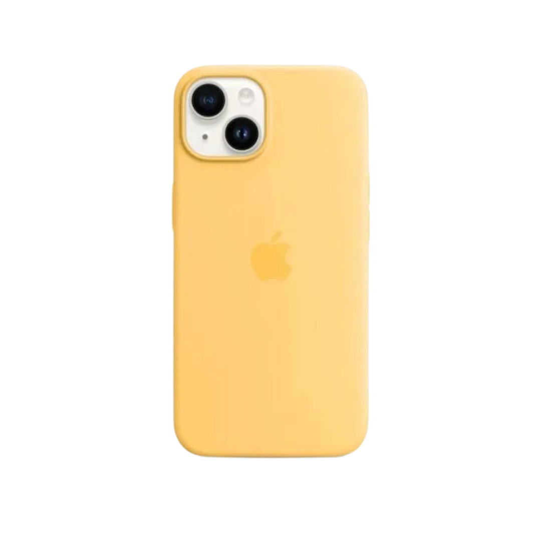 Чохол Силіконовий iPhone 14 Plus Silicone Case with MagSafe Sunglow (MPTD3)