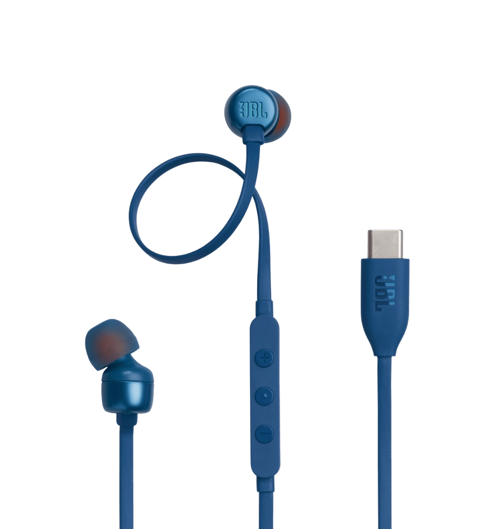 Наушники с микрофоном JBL Tune 310C Blue (JBLT310CBLU)