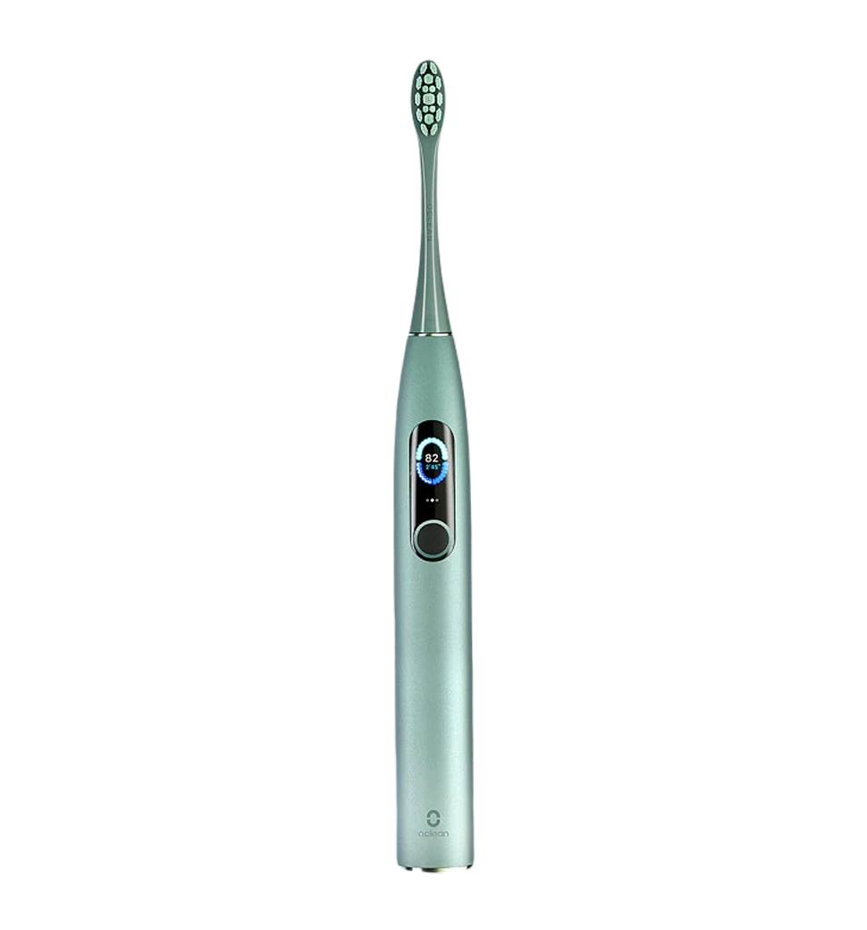 Умная зубная електрощетка Oclean X Pro Mist Green (OLED) (Міжнародна версія) (6970810551471)