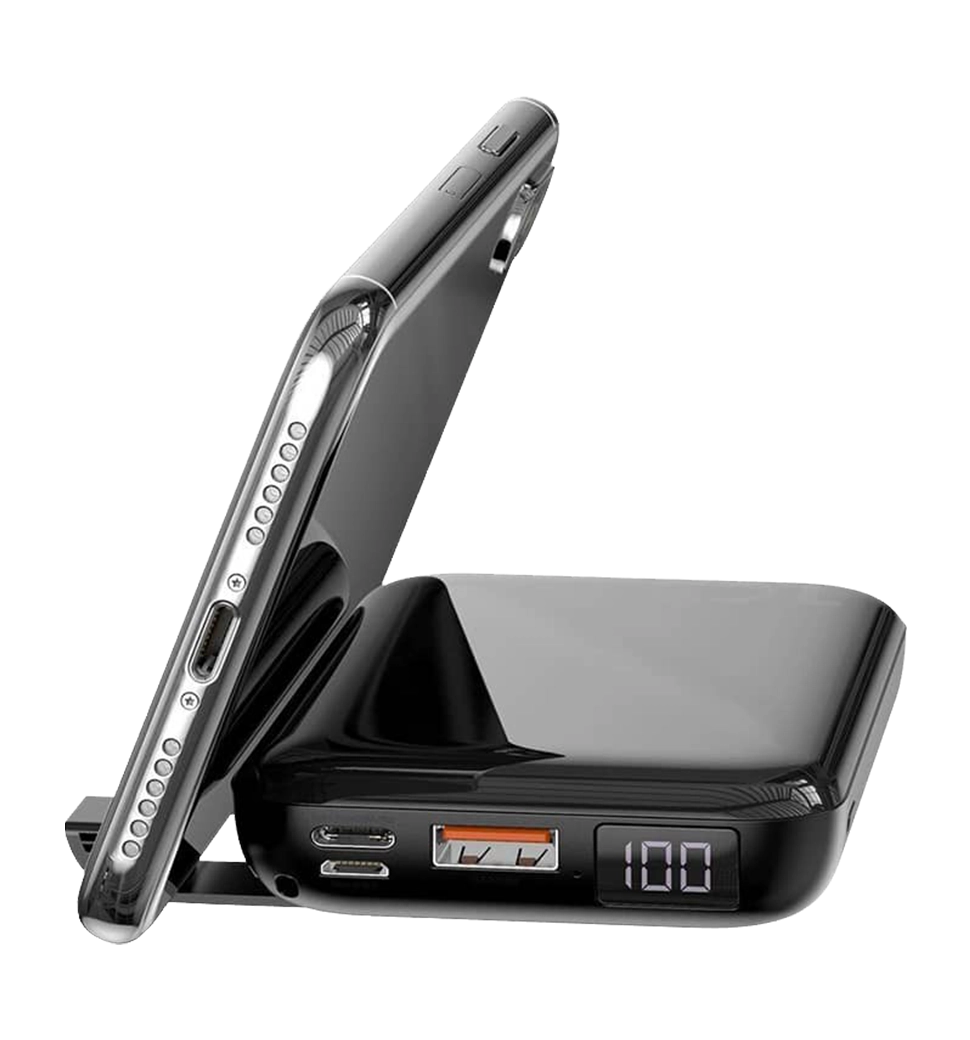 Доп батерея Baseus Mini S Bracket Wireless 10000mAh Black (PPXFF10W-01)