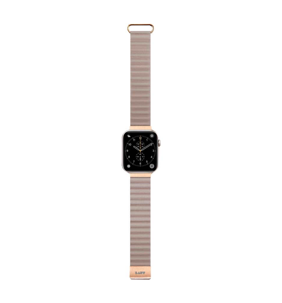 Ремiнець Laut NOVI LUXE  Apple Watch 42/44/45/49mm Beige (L_AWL_NL_BE)