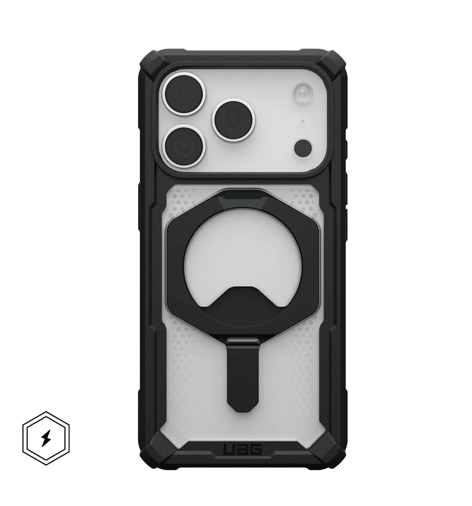 Чехол UAG для iPhone 17 Pro, Plasma XTE MagSafe, Black/Clear
